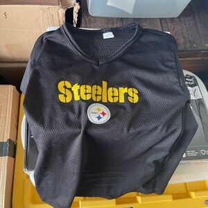 Steelers Black Mesh Jersey